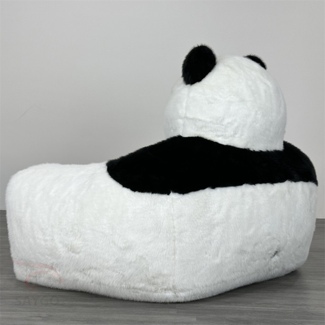 Double Seat Panda Sofa Furry Fibre Leather Sofa Couch for Soft Rest Sofa Bed Furniture,Big Mascot,Family Child Paradise Panda Sofa Chair 1 Person Set Furry Fibre Leather Sofa Couch for Soft Rest Sofa Bed Furniture for Sale