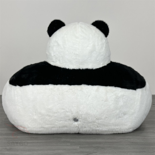 Double Seat Panda Sofa Furry Fibre Leather Sofa Couch for Soft Rest Sofa Bed Furniture,Big Mascot,Family Child Paradise Panda Sofa Chair 1 Person Set Furry Fibre Leather Sofa Couch for Soft Rest Sofa Bed Furniture for Sale