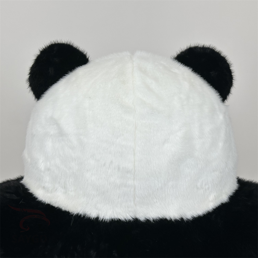Double Seat Panda Sofa Furry Fibre Leather Sofa Couch for Soft Rest Sofa Bed Furniture,Big Mascot,Family Child Paradise Panda Sofa Chair 1 Person Set Furry Fibre Leather Sofa Couch for Soft Rest Sofa Bed Furniture for Sale