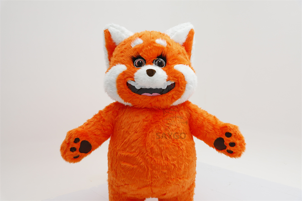 Turning Red Panda Inflatable Bear Mascot Costumes for Adults Popular Party Dress Adult Raccoon Costume Raccoon Inflatable Mascot Costume,Big Mascot,Red Panda Inflatable Bear Mascot Costumes for Adults Popular Party Dress Adult Raccoon Costume Raccoon Inflatable Mascot Costume