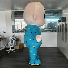 JOJO Water Melon Mascot Costume Party Show Giant Plush Inflatable Adult Party Event Mascot Cartoon Fancy Dress Character Costume,Big Mascot,JOJO Water Melon Mascot Costume Party Show Giant Plush Inflatable Adult Party Event Mascot Cartoon Fancy Dress Character Costume