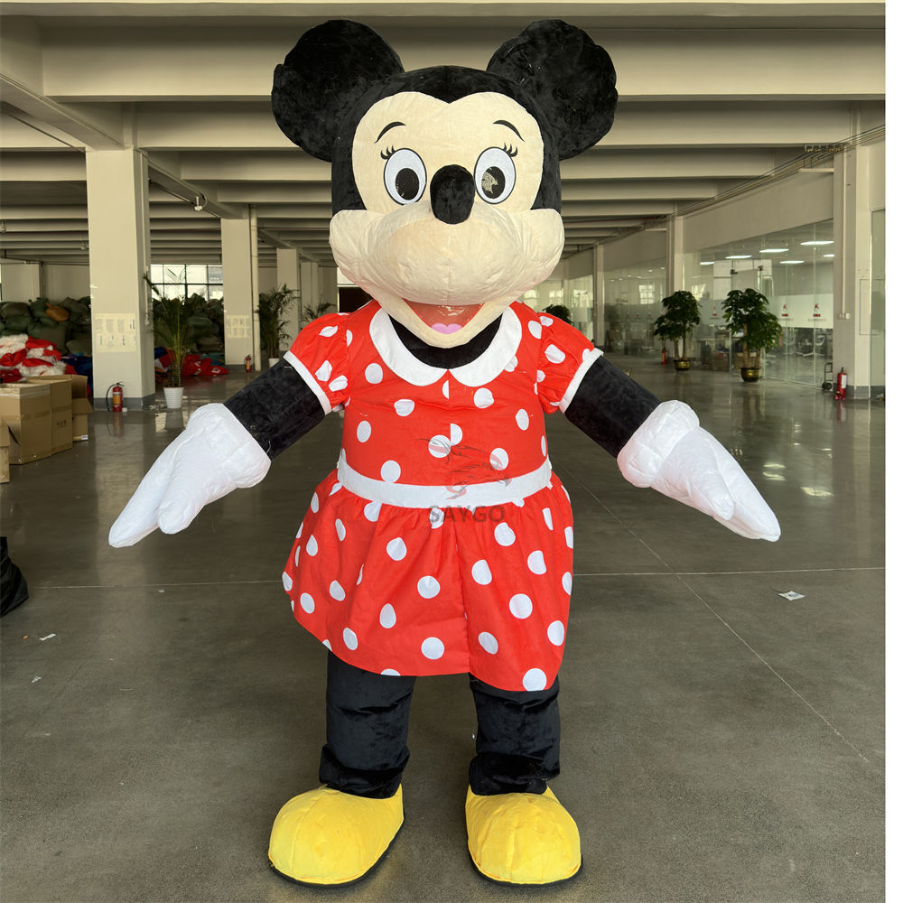 Minnie Disney Mascot Costume Anime Party Adult Dress Blow up Popular Cartoon Character Inflatable Mascot Costume,Big Mascot,Minnie Disney Mascot Costume Anime Party Adult Dress Blow up Popular Cartoon Character Inflatable Mascot Costume