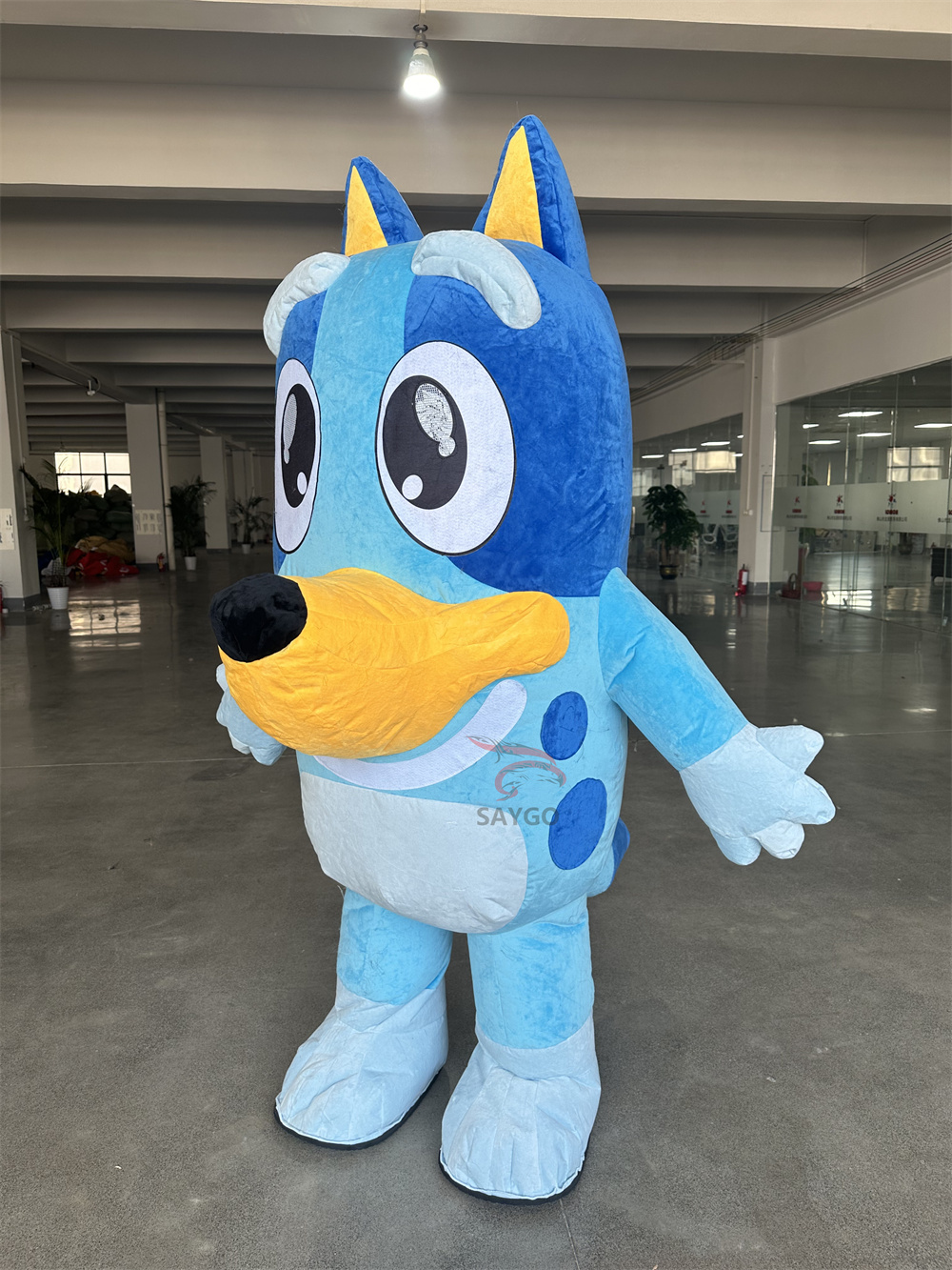 Bluey Bingo Cosplay Mascotte Inflatable Giant 2M/2.6M Inflatable Mascot Costume,Big Mascot,Bluey Bingo Cosplay Mascotte Inflatable Giant 2M/2.6M Inflatable Mascot Costume