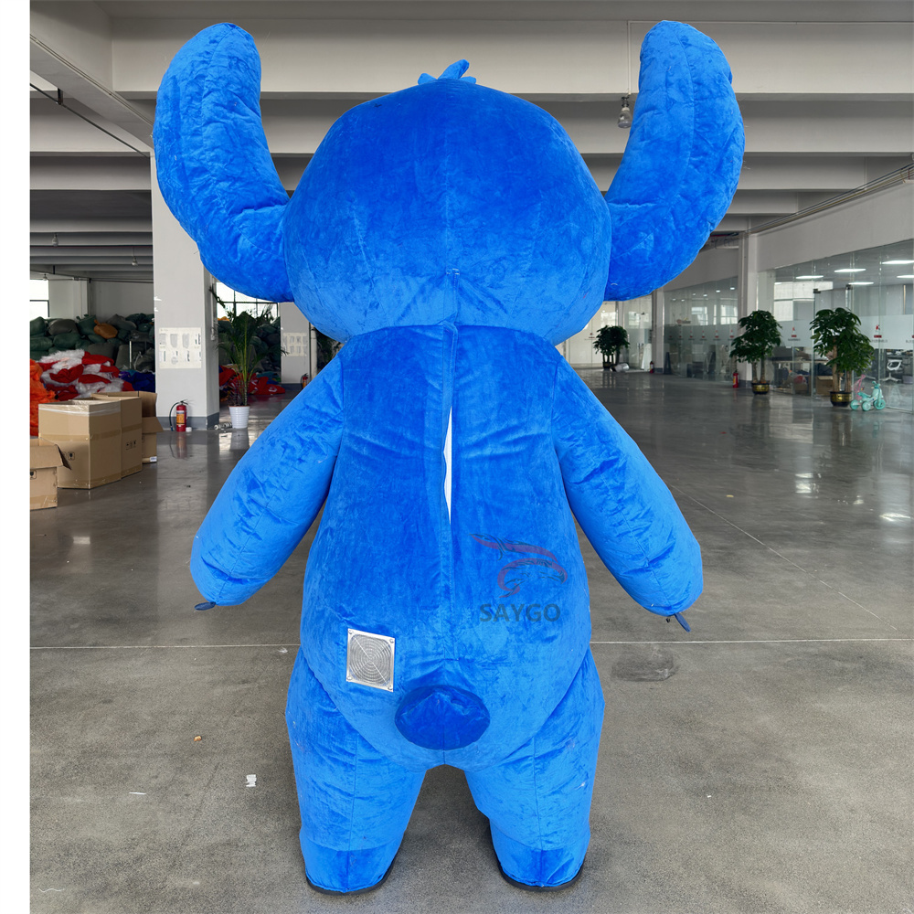 Stitch Mascot Costume Party Show Giant Plush Inflatable Adult Party Event Mascot Cartoon Fancy Dress Character Costume,Big Mascot,Stitch Mascot Costume Party Show Giant Plush Inflatable Adult Party Event Mascot Cartoon Fancy Dress Character Costume