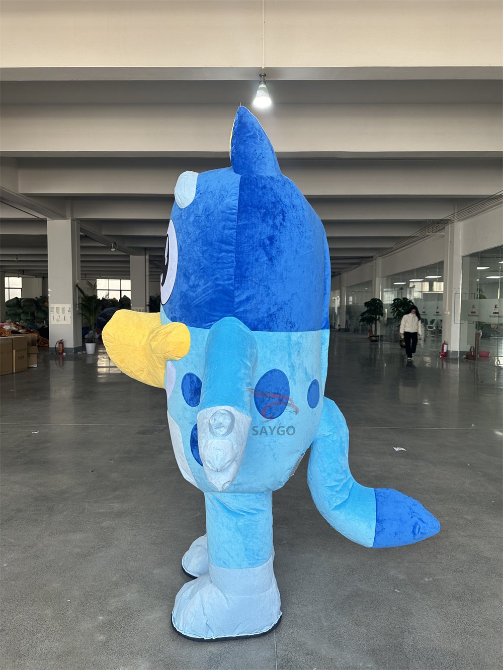Bluey Bingo Cosplay Mascotte Inflatable Giant 2M/2.6M Inflatable Mascot Costume,Big Mascot,Bluey Bingo Cosplay Mascotte Inflatable Giant 2M/2.6M Inflatable Mascot Costume