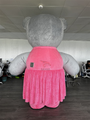 Dress Teddy Bear Inflatable Giant Walking Tuxedo Teddy Bear Mascot Costume Wedding Party Cosplay & Festival Event Dress for Adults for Halloween,Big Mascot,Inflatable Giant Walking Tuxedo Teddy Bear Mascot Costume Wedding Party Cosplay & Festival Event Dress for Adults for Halloween