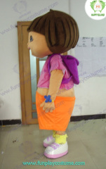 Dora Explorer Funny Adult Animal Cosplay Costume Festivals Carnivals Christmas Party Halloween Parade Plush Cartoon Character Mascot Costume for Shopping Mall Events,Schoole Events,Performance,Big Mascot,Dora Explorer Funny Adult Animal Cosplay Costume Festivals Carnivals Christmas Party Halloween Parade Plush Cartoon Character Mascot Costume for Shopping Mall Events,Schoole Events,Performance