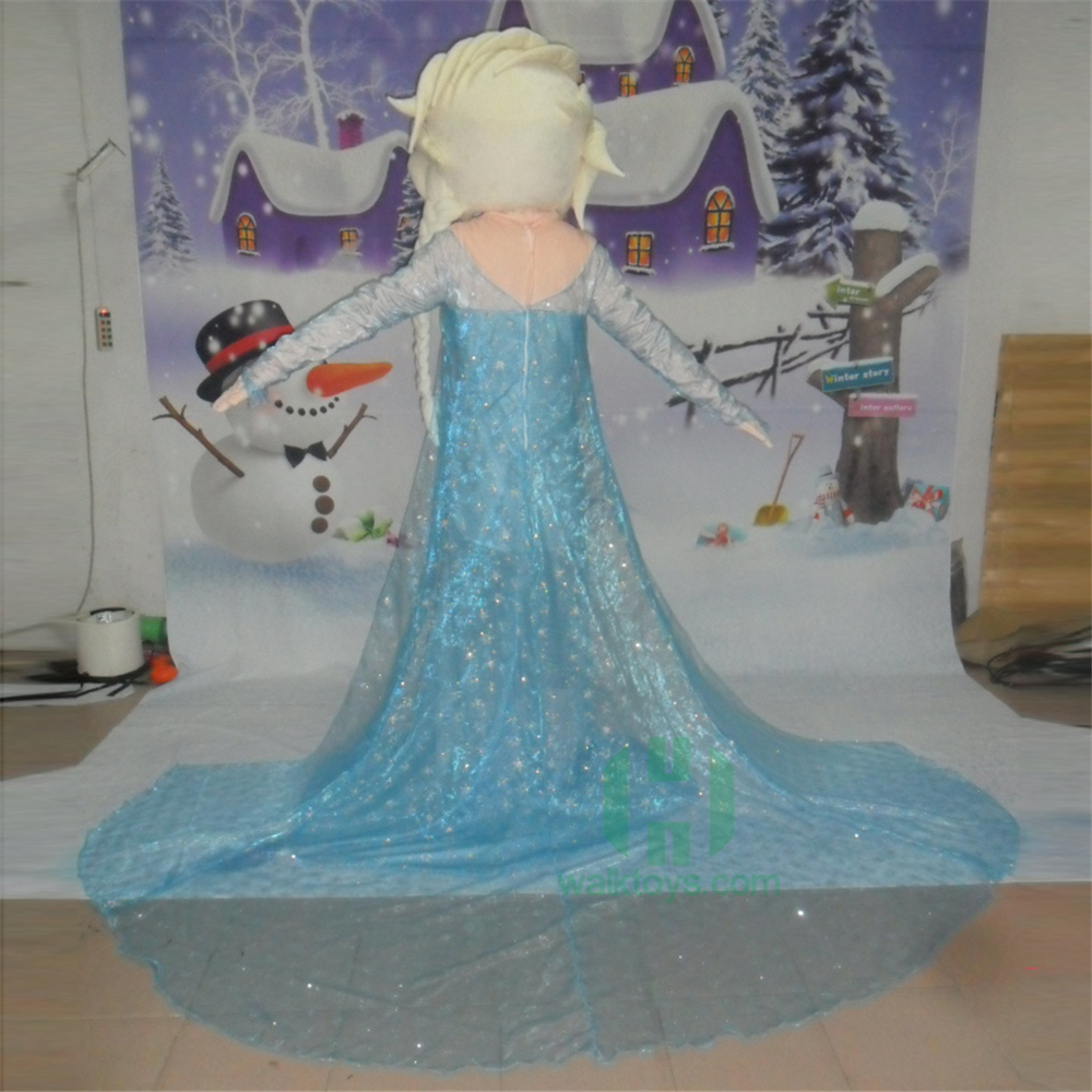 Elsa Frozen Cosplay Costume Festivals Carnivals Christmas Party Halloween Parade Plush Cartoon Character Mascot Costume for Shopping Mall Events,Schoole Events,Performance,Big Mascot,Elsa Frozen Cosplay Costume Festivals Carnivals Christmas Party Halloween Parade Plush Cartoon Character Mascot Costume for Shopping Mall Events,Schoole Events,Performance