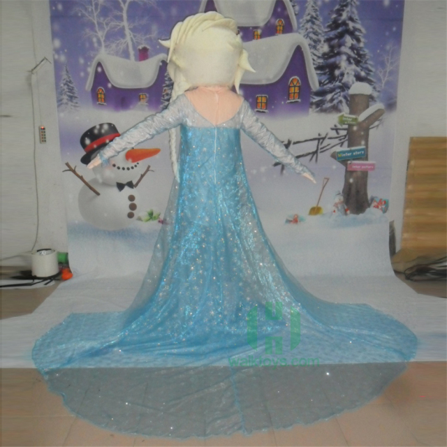 Elsa Frozen Cosplay Costume Festivals Carnivals Christmas Party Halloween Parade Plush Cartoon Character Mascot Costume for Shopping Mall Events,Schoole Events,Performance,Big Mascot,Elsa Frozen Cosplay Costume Festivals Carnivals Christmas Party Halloween Parade Plush Cartoon Character Mascot Costume for Shopping Mall Events,Schoole Events,Performance