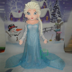 Elsa Frozen Cosplay Costume Festivals Carnivals Christmas Party Halloween Parade Plush Cartoon Character Mascot Costume for Shopping Mall Events,Schoole Events,Performance,Big Mascot,Elsa Frozen Cosplay Costume Festivals Carnivals Christmas Party Halloween Parade Plush Cartoon Character Mascot Costume for Shopping Mall Events,Schoole Events,Performance