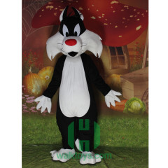 Sylvester Cat Cosplay Costume Festivals Carnivals Christmas Party Halloween Parade Plush Cartoon Character Mascot Costume for Shopping Mall Events,Schoole Events,Performance,Big Mascot,Cosplay Costume Festivals Carnivals Christmas Party Halloween Parade Plush Cartoon Character Mascot Costume for Shopping Mall Events,Schoole Events,Performance