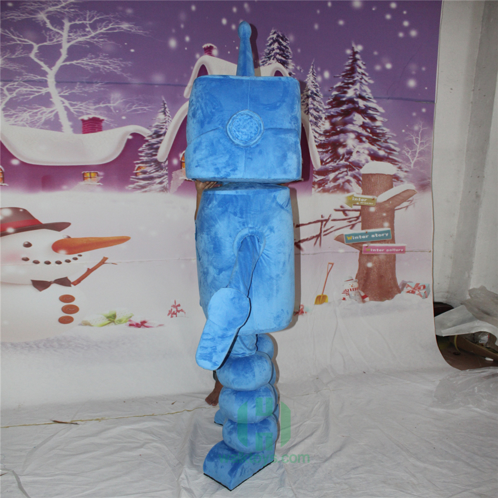 Blue Robot EVA Cosplay Costume Festivals Carnivals Christmas Party Halloween Parade Plush Cartoon Character Mascot Costume for Shopping Mall Events,Schoole Events,Performance,Big Mascot,Blue Robot EVA Cosplay Costume Festivals Carnivals Christmas Party Halloween Parade Plush Cartoon Character Mascot Costume for Shopping Mall Events,Schoole Events,Performance