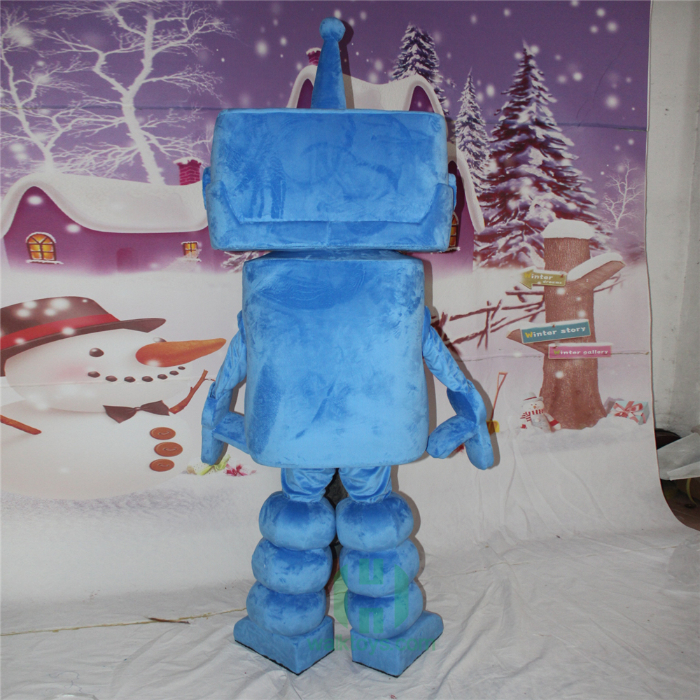 Blue Robot EVA Cosplay Costume Festivals Carnivals Christmas Party Halloween Parade Plush Cartoon Character Mascot Costume for Shopping Mall Events,Schoole Events,Performance,Big Mascot,Blue Robot EVA Cosplay Costume Festivals Carnivals Christmas Party Halloween Parade Plush Cartoon Character Mascot Costume for Shopping Mall Events,Schoole Events,Performance