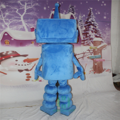 Blue Robot EVA Cosplay Costume Festivals Carnivals Christmas Party Halloween Parade Plush Cartoon Character Mascot Costume for Shopping Mall Events,Schoole Events,Performance,Big Mascot,Blue Robot EVA Cosplay Costume Festivals Carnivals Christmas Party Halloween Parade Plush Cartoon Character Mascot Costume for Shopping Mall Events,Schoole Events,Performance