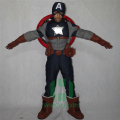 Captain American  EVA Cosplay Costume Festivals Carnivals Christmas Party Halloween Parade Plush Cartoon Character Mascot Costume for Shopping Mall Events,Schoole Events,Performance,Big Mascot,Captain American  EVA Cosplay Costume Festivals Carnivals Christmas Party Halloween Parade Plush Cartoon Character Mascot Costume for Shopping Mall Events,Schoole Events,Performance