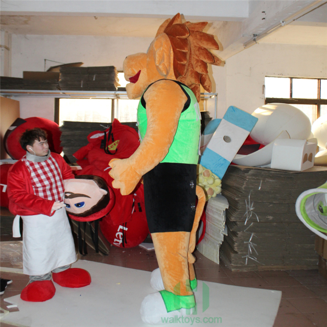 Sport Lion EVA Cosplay Costume Festivals Carnivals Christmas Party Halloween Parade Plush Cartoon Character Mascot Costume for Shopping Mall Events,Schoole Events,Performance,Big Mascot,Sport Lion EVA Cosplay Costume Festivals Carnivals Christmas Party Halloween Parade Plush Cartoon Character Mascot Costume for Shopping Mall Events,Schoole Events,Performance