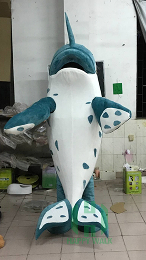 Narwhal Whale Cosplay Costume Festivals Carnivals Christmas Party Halloween Parade Plush Cartoon Character Mascot Costume for Shopping Mall Events,Schoole Events,Performance,Big Mascot,Narwhal Whale Cosplay Costume Festivals Carnivals Christmas Party Halloween Parade Plush Cartoon Character Mascot Costume for Shopping Mall Events,Schoole Events,Performance
