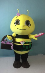 Bee Funny Adult Animal Cosplay Costume Festivals Carnivals Christmas Party Halloween Parade Plush Cartoon Character Mascot Costume for Shopping Mall Events,Schoole Events,Performance,Big Mascot,Bee Funny Adult Animal Cosplay Costume Festivals Carnivals Christmas Party Halloween Parade Plush Cartoon Character Mascot Costume for Shopping Mall Events,Schoole Events,Performance