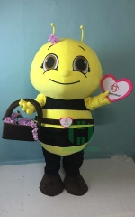 Bee Funny Adult Animal Cosplay Costume Festivals Carnivals Christmas Party Halloween Parade Plush Cartoon Character Mascot Costume for Shopping Mall Events,Schoole Events,Performance,Big Mascot,Bee Funny Adult Animal Cosplay Costume Festivals Carnivals Christmas Party Halloween Parade Plush Cartoon Character Mascot Costume for Shopping Mall Events,Schoole Events,Performance