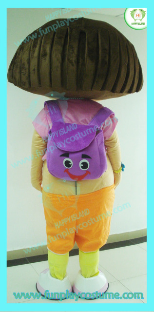 Dora Explorer Funny Adult Animal Cosplay Costume Festivals Carnivals Christmas Party Halloween Parade Plush Cartoon Character Mascot Costume for Shopping Mall Events,Schoole Events,Performance,Big Mascot,Dora Explorer Funny Adult Animal Cosplay Costume Festivals Carnivals Christmas Party Halloween Parade Plush Cartoon Character Mascot Costume for Shopping Mall Events,Schoole Events,Performance