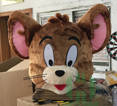 Jerry Mouse Cosplay Costume Festivals Carnivals Christmas Party Halloween Parade Plush Cartoon Character Mascot Costume for Shopping Mall Events,Schoole Events,Performance,Big Mascot,Jerry Mouse Cosplay Costume Festivals Carnivals Christmas Party Halloween Parade Plush Cartoon Character Mascot Costume for Shopping Mall Events,Schoole Events,Performance