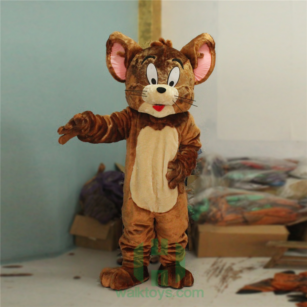 Jerry Mouse Cosplay Costume Festivals Carnivals Christmas Party Halloween Parade Plush Cartoon Character Mascot Costume for Shopping Mall Events,Schoole Events,Performance,Big Mascot,Jerry Mouse Cosplay Costume Festivals Carnivals Christmas Party Halloween Parade Plush Cartoon Character Mascot Costume for Shopping Mall Events,Schoole Events,Performance