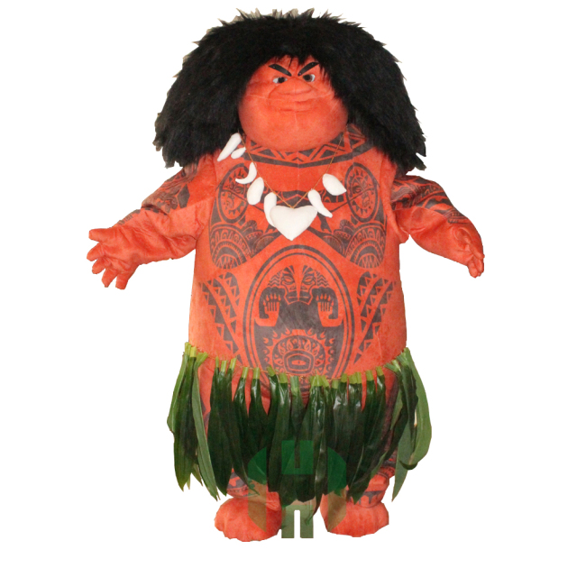Maui Moana Cosplay Costume Festivals Carnivals Christmas Party Halloween Parade Plush Cartoon Character Mascot Costume for Shopping Mall Events,Schoole Events,Performance,Big Mascot,Maui Moana Cosplay Costume Festivals Carnivals Christmas Party Halloween Parade Plush Cartoon Character Mascot Costume for Shopping Mall Events,Schoole Events,Performance