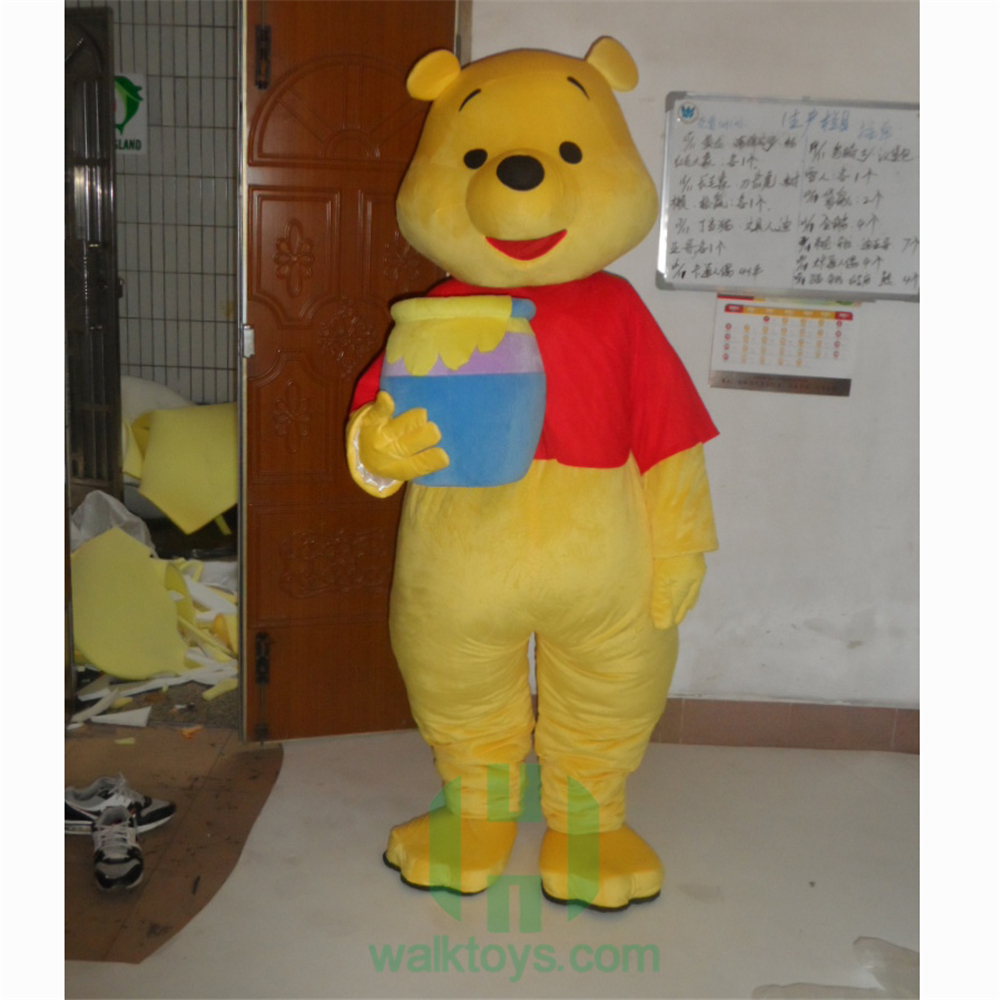 Winnie the Pooh Cosplay Costume Festivals Carnivals Christmas Party Halloween Parade Plush Cartoon Character Mascot Costume for Shopping Mall Events,Schoole Events,Performance,Big Mascot,Winnie the Pooh Cosplay Costume Festivals Carnivals Christmas Party Halloween Parade Plush Cartoon Character Mascot Costume for Shopping Mall Events,Schoole Events,Performance