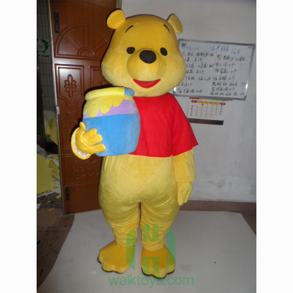 Winnie the Pooh Cosplay Costume Festivals Carnivals Christmas Party Halloween Parade Plush Cartoon Character Mascot Costume for Shopping Mall Events,Schoole Events,Performance,Big Mascot,Winnie the Pooh Cosplay Costume Festivals Carnivals Christmas Party Halloween Parade Plush Cartoon Character Mascot Costume for Shopping Mall Events,Schoole Events,Performance