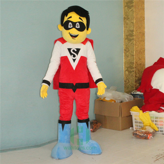 Superman Cosplay Costume Festivals Carnivals Christmas Party Halloween Parade Plush Cartoon Character Mascot Costume for Shopping Mall Events,Schoole Events,Performance,Big Mascot,Superman Cosplay Costume Festivals Carnivals Christmas Party Halloween Parade Plush Cartoon Character Mascot Costume for Shopping Mall Events,Schoole Events,Performance