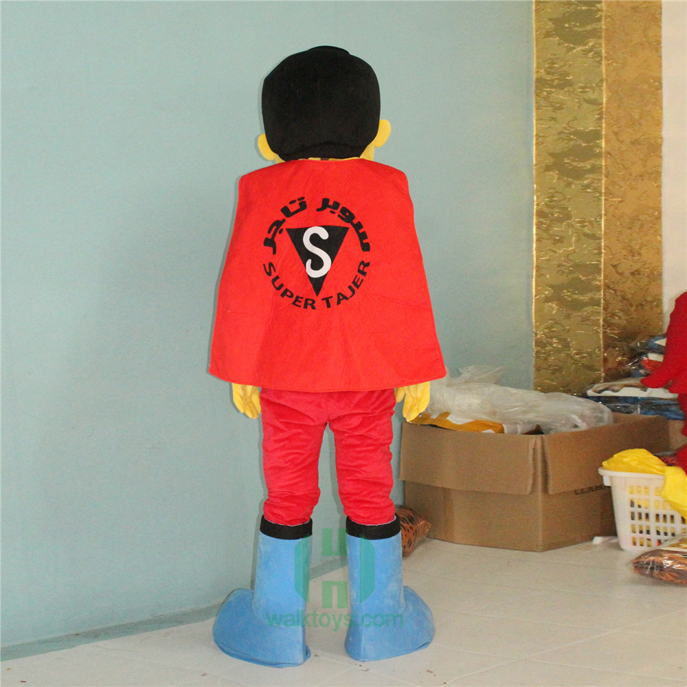 Superman Cosplay Costume Festivals Carnivals Christmas Party Halloween Parade Plush Cartoon Character Mascot Costume for Shopping Mall Events,Schoole Events,Performance,Big Mascot,Superman Cosplay Costume Festivals Carnivals Christmas Party Halloween Parade Plush Cartoon Character Mascot Costume for Shopping Mall Events,Schoole Events,Performance