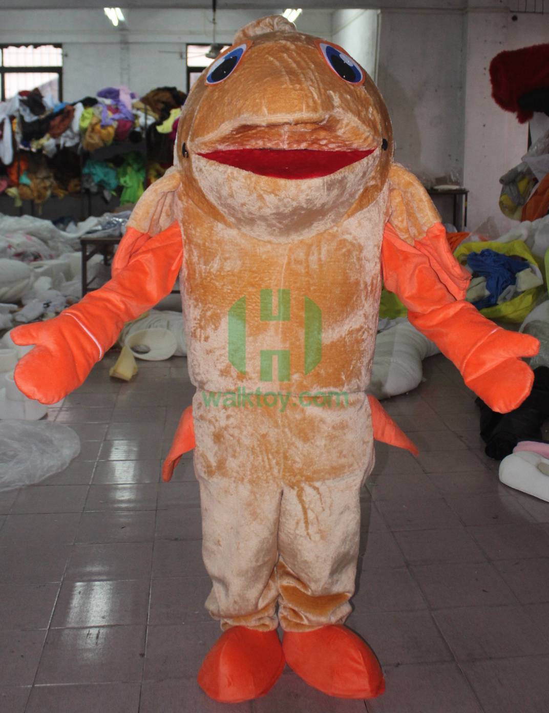 Fish Funny Adult Animal Cosplay Costume Festivals Carnivals Christmas Party Halloween Parade Plush Cartoon Character Mascot Costume for Shopping Mall Events,Schoole Events,Performance,Big Mascot,Fish Funny Adult Animal Cosplay Costume Festivals Carnivals Christmas Party Halloween Parade Plush Cartoon Character Mascot Costume for Shopping Mall Events,Schoole Events,Performance