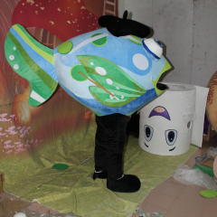 Fish EVA Cosplay Costume Festivals Carnivals Christmas Party Halloween Parade Plush Cartoon Character Mascot Costume for Shopping Mall Events,Schoole Events,Performance,Big Mascot,Fish EVA Cosplay Costume Festivals Carnivals Christmas Party Halloween Parade Plush Cartoon Character Mascot Costume for Shopping Mall Events,Schoole Events,Performance