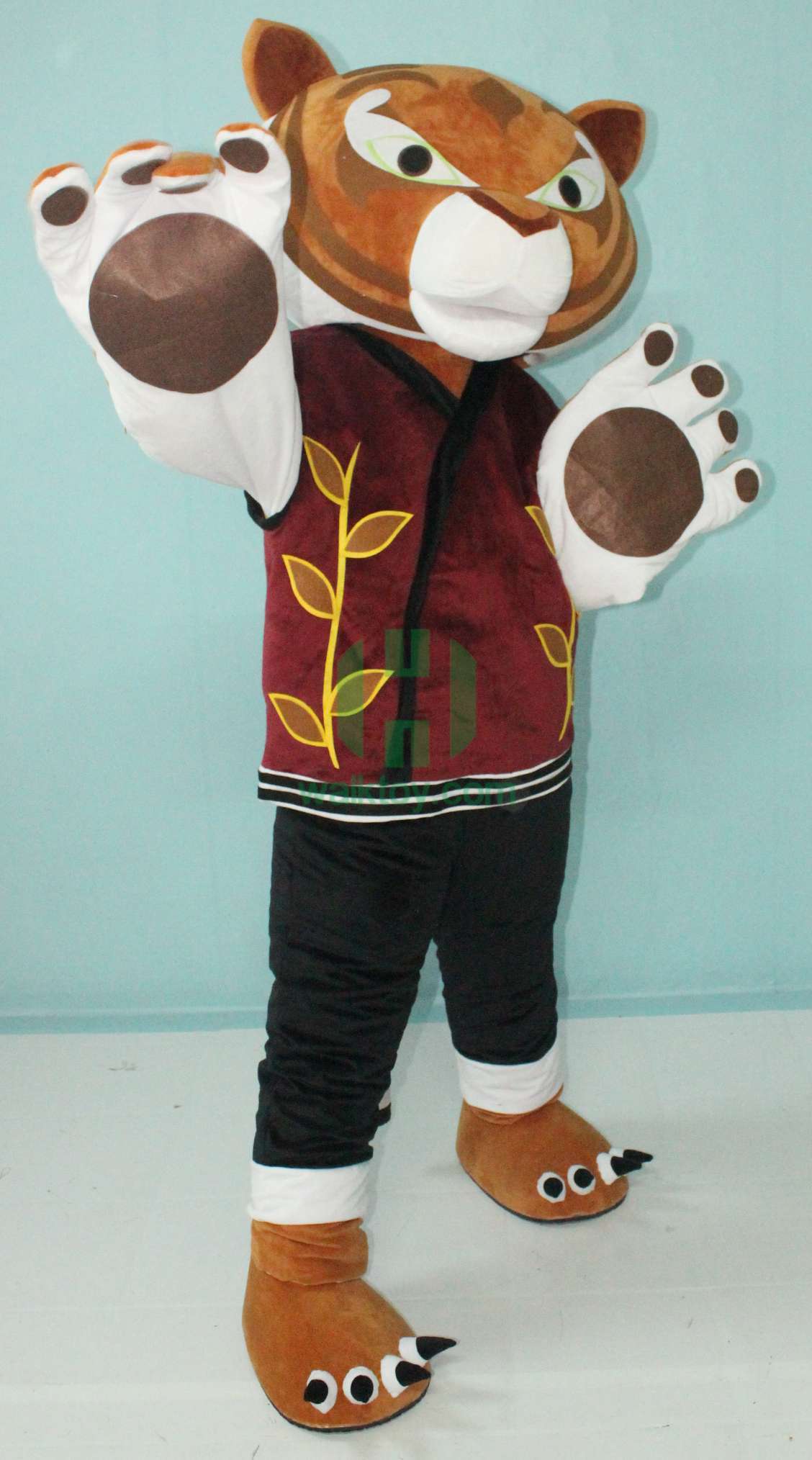 Kungfu Panda Tiger Funny Adult Animal Cosplay Costume Festivals Carnivals Christmas Party Halloween Parade Plush Cartoon Character Mascot Costume for Shopping Mall Events,Schoole Events,Performance,Big Mascot,Kungfu Panda Tiger Funny Adult Animal Cosplay Costume Festivals Carnivals Christmas Party Halloween Parade Plush Cartoon Character Mascot Costume for Shopping Mall Events,Schoole Events,Performance