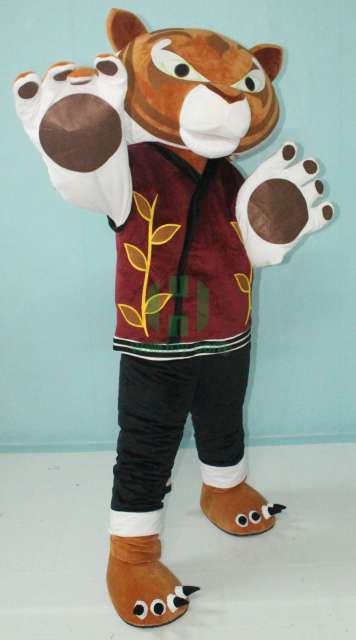 Kungfu Panda Tiger Funny Adult Animal Cosplay Costume Festivals Carnivals Christmas Party Halloween Parade Plush Cartoon Character Mascot Costume for Shopping Mall Events,Schoole Events,Performance,Big Mascot,Kungfu Panda Tiger Funny Adult Animal Cosplay Costume Festivals Carnivals Christmas Party Halloween Parade Plush Cartoon Character Mascot Costume for Shopping Mall Events,Schoole Events,Performance
