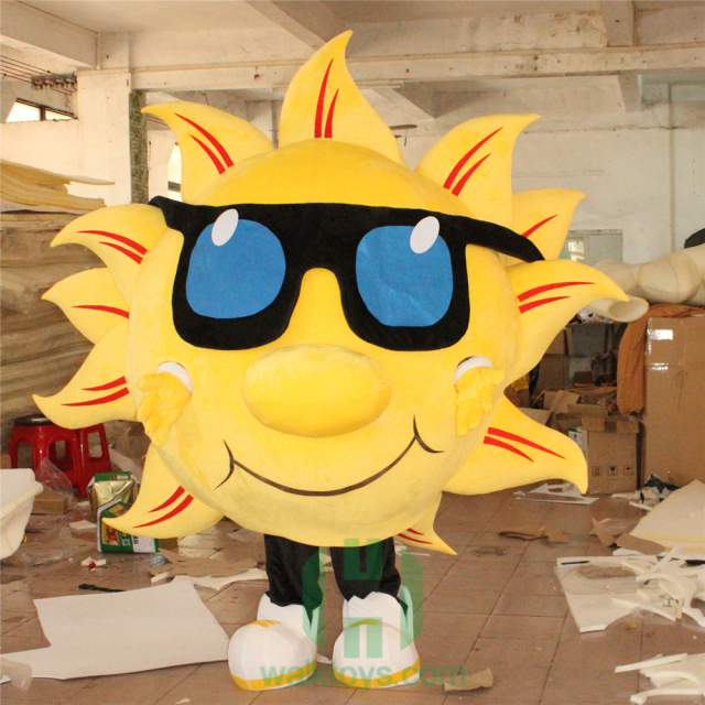 The Sun with Glasses Cosplay Costume Festivals Carnivals Christmas Party Halloween Parade Plush Cartoon Character Mascot Costume for Shopping Mall Events,Schoole Events,Performance,Big Mascot,The Sun with Glasses Cosplay Costume Festivals Carnivals Christmas Party Halloween Parade Plush Cartoon Character Mascot Costume for Shopping Mall Events,Schoole Events,Performance