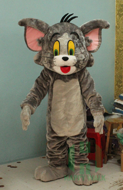 Tom Cat Cosplay Costume Festivals Carnivals Christmas Party Halloween Parade Plush Cartoon Character Mascot Costume for Shopping Mall Events,Schoole Events,Performance,Big Mascot,Tom Cat Cosplay Costume Festivals Carnivals Christmas Party Halloween Parade Plush Cartoon Character Mascot Costume for Shopping Mall Events,Schoole Events,Performance