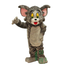 Tom Cat Cosplay Costume Festivals Carnivals Christmas Party Halloween Parade Plush Cartoon Character Mascot Costume for Shopping Mall Events,Schoole Events,Performance,Big Mascot,Tom Cat Cosplay Costume Festivals Carnivals Christmas Party Halloween Parade Plush Cartoon Character Mascot Costume for Shopping Mall Events,Schoole Events,Performance