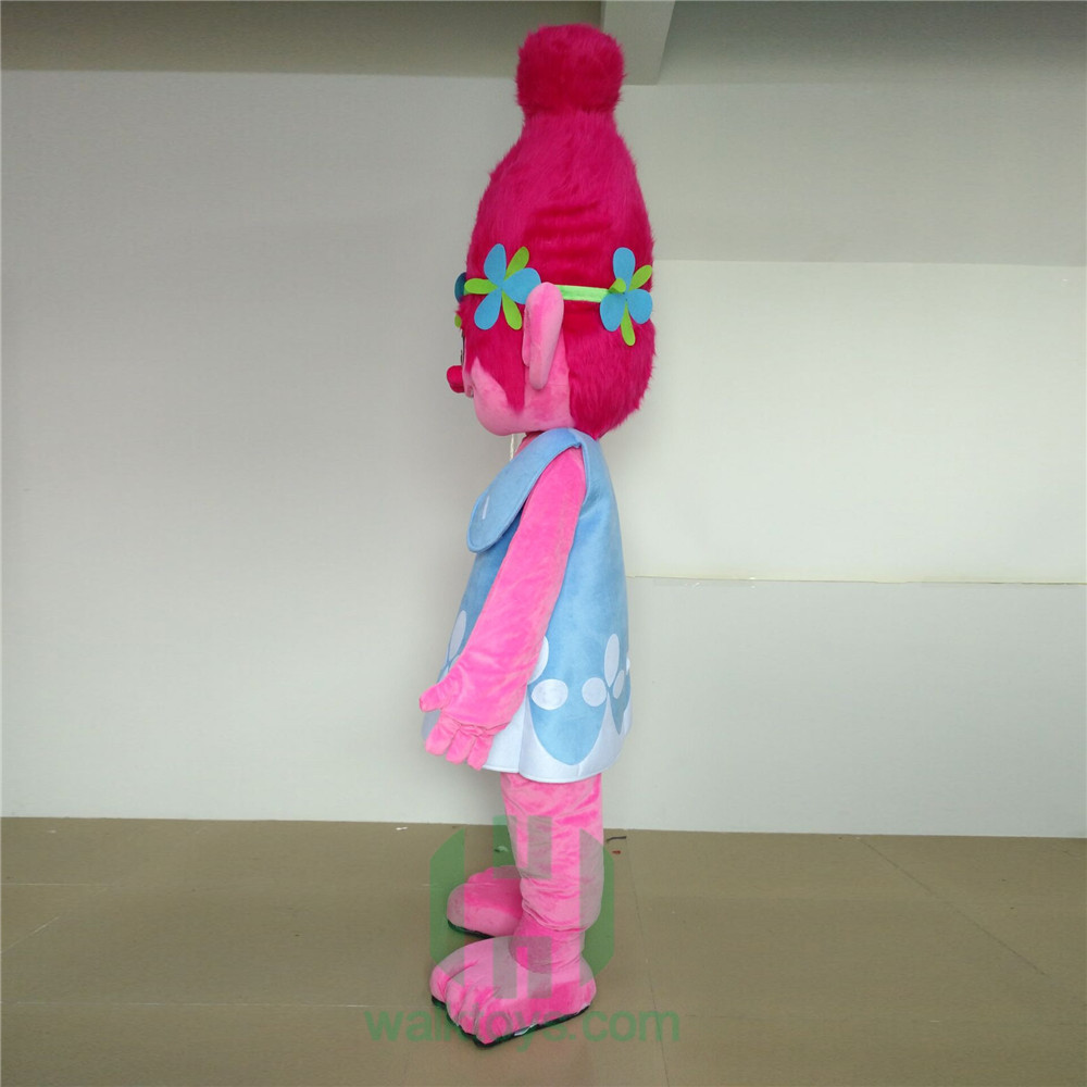 Trolls Cosplay Costume Festivals Carnivals Christmas Party Halloween Parade Plush Cartoon Character Mascot Costume for Shopping Mall Events,Schoole Events,Performance,Big Mascot,Trolls Cosplay Costume Festivals Carnivals Christmas Party Halloween Parade Plush Cartoon Character Mascot Costume for Shopping Mall Events,Schoole Events,Performance