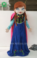 Anna Frozen EVA Cosplay Costume Festivals Carnivals Christmas Party Halloween Parade Plush Cartoon Character Mascot Costume for Shopping Mall Events,Schoole Events,Performance,Big Mascot,Anna Frozen EVA Cosplay Costume Festivals Carnivals Christmas Party Halloween Parade Plush Cartoon Character Mascot Costume for Shopping Mall Events,Schoole Events,Performance