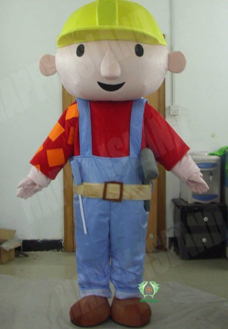 Bob Builder EVA Cosplay Costume Festivals Carnivals Christmas Party Halloween Parade Plush Cartoon Character Mascot Costume for Shopping Mall Events,Schoole Events,Performance,Big Mascot,Bob Builder EVA Cosplay Costume Festivals Carnivals Christmas Party Halloween Parade Plush Cartoon Character Mascot Costume for Shopping Mall Events,Schoole Events,Performance