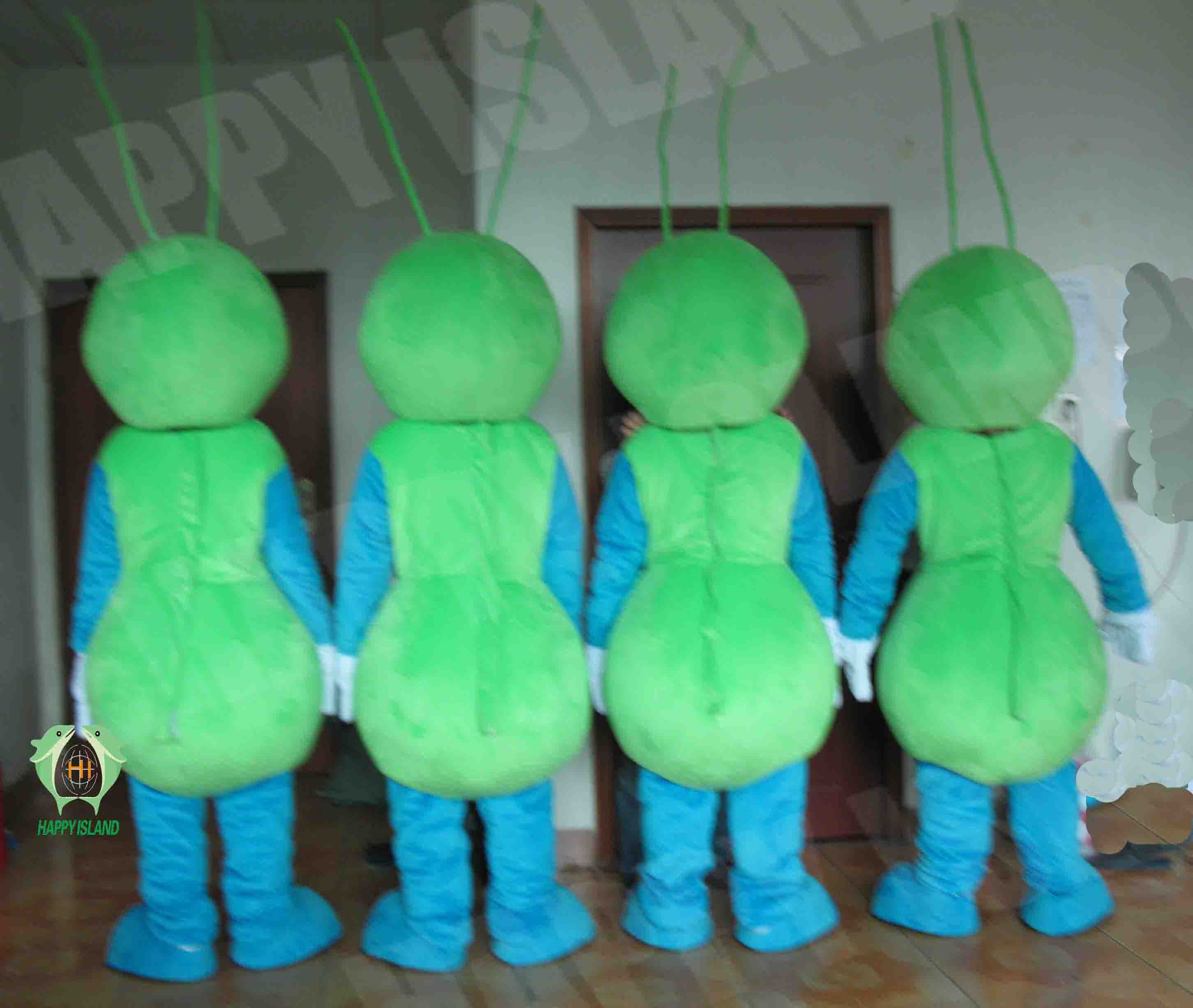 Green Ant EVA Cosplay Costume Festivals Carnivals Christmas Party Halloween Parade Plush Cartoon Character Mascot Costume for Shopping Mall Events,Schoole Events,Performance,Big Mascot,Green Ant EVA Cosplay Costume Festivals Carnivals Christmas Party Halloween Parade Plush Cartoon Character Mascot Costume for Shopping Mall Events,Schoole Events,Performance