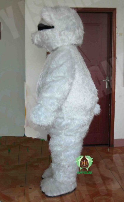 White Bear with Eye Cover EVA Cosplay Costume Festivals Carnivals Christmas Party Halloween Parade Plush Cartoon Character Mascot Costume for Shopping Mall Events,Schoole Events,Performance,Big Mascot,White Bear with Eye Cover EVA Cosplay Costume Festivals Carnivals Christmas Party Halloween Parade Plush Cartoon Character Mascot Costume for Shopping Mall Events,Schoole Events,Performance
