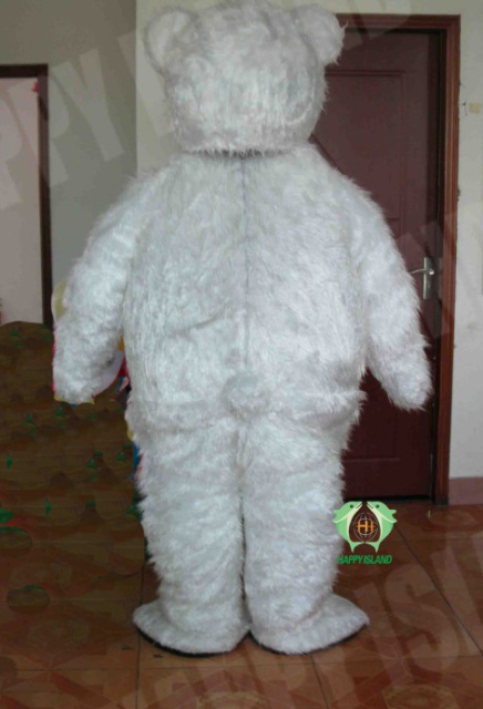 White Bear with Eye Cover EVA Cosplay Costume Festivals Carnivals Christmas Party Halloween Parade Plush Cartoon Character Mascot Costume for Shopping Mall Events,Schoole Events,Performance,Big Mascot,White Bear with Eye Cover EVA Cosplay Costume Festivals Carnivals Christmas Party Halloween Parade Plush Cartoon Character Mascot Costume for Shopping Mall Events,Schoole Events,Performance