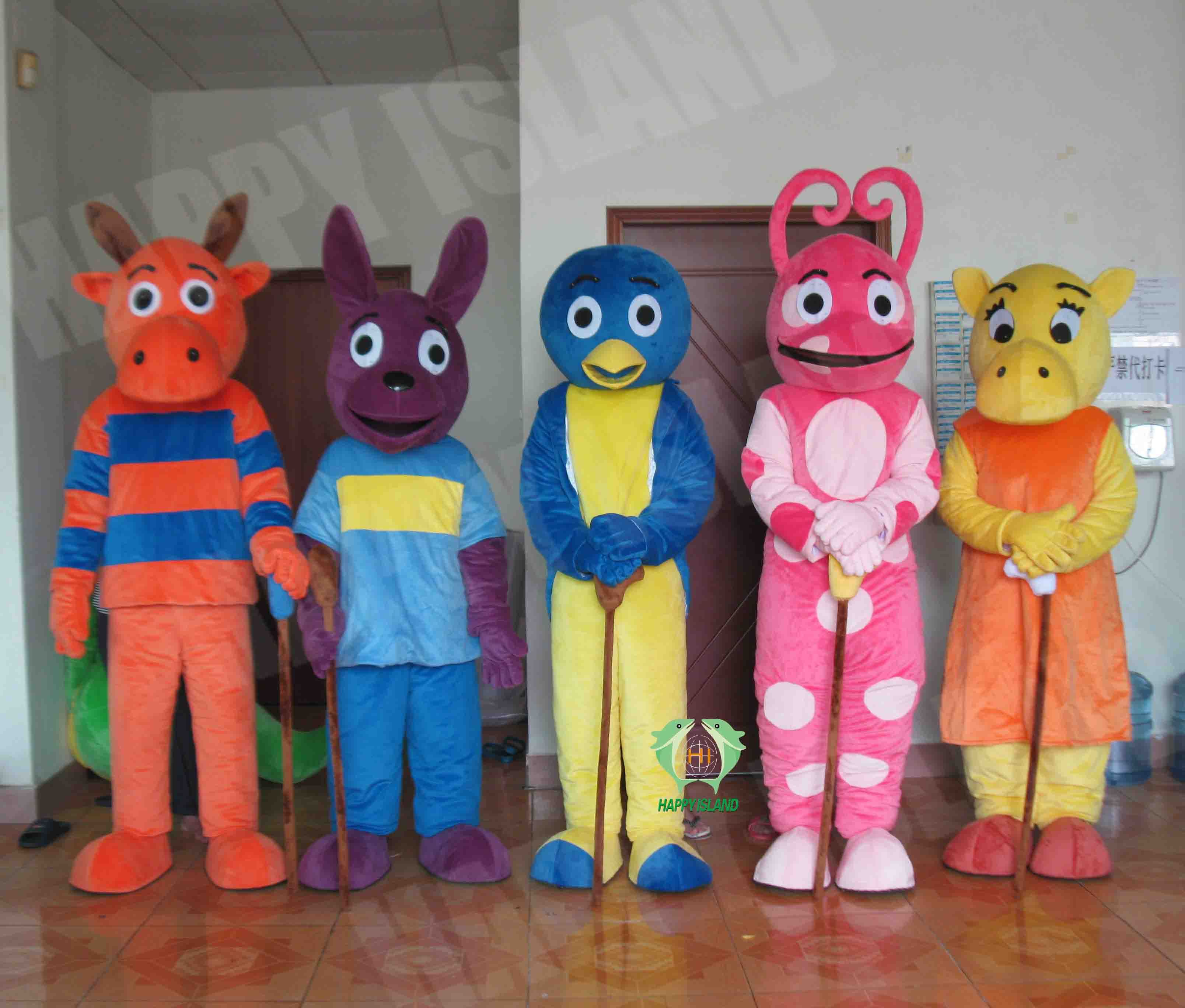 The Backyardigans EVA Cosplay Costume Festivals Carnivals Christmas Party Halloween Parade Plush Cartoon Character Mascot Costume for Shopping Mall Events,Schoole Events,Performance,Big Mascot,The Backyardigans EVA Cosplay Costume Festivals Carnivals Christmas Party Halloween Parade Plush Cartoon Character Mascot Costume for Shopping Mall Events,Schoole Events,Performance
