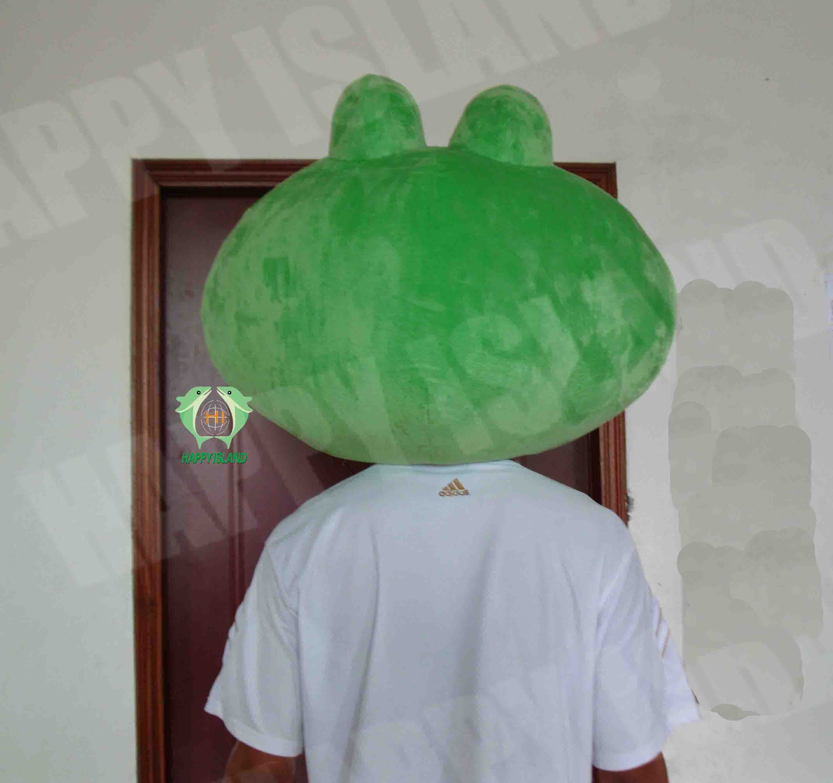 Frog with T-shirt EVA Cosplay Costume Festivals Carnivals Christmas Party Halloween Parade Plush Cartoon Character Mascot Costume for Shopping Mall Events,Schoole Events,Performance,Big Mascot,Cosplay Costume Festivals Carnivals Christmas Party Halloween Parade Plush Cartoon Character Mascot Costume for Shopping Mall Events,Schoole Events,Performance