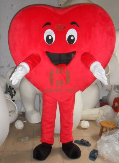 Red Heart EVA Cosplay Costume Festivals Carnivals Christmas Party Halloween Parade Plush Cartoon Character Mascot Costume for Shopping Mall Events,Schoole Events,Performance,Big Mascot,Cosplay Costume Festivals Carnivals Christmas Party Halloween Parade Plush Cartoon Character Mascot Costume for Shopping Mall Events,Schoole Events,Performance