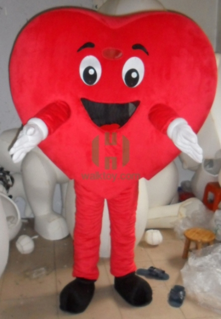 Red Heart EVA Cosplay Costume Festivals Carnivals Christmas Party Halloween Parade Plush Cartoon Character Mascot Costume for Shopping Mall Events,Schoole Events,Performance,Big Mascot,Cosplay Costume Festivals Carnivals Christmas Party Halloween Parade Plush Cartoon Character Mascot Costume for Shopping Mall Events,Schoole Events,Performance