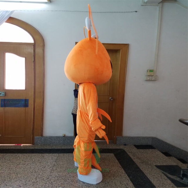 Orange Shrimp EVA Cosplay Costume Festivals Carnivals Christmas Party Halloween Parade Plush Cartoon Character Mascot Costume for Shopping Mall Events,Schoole Events,Performance,Big Mascot,Orange Shrimp EVA Cosplay Costume Festivals Carnivals Christmas Party Halloween Parade Plush Cartoon Character Mascot Costume for Shopping Mall Events,Schoole Events,Performance
