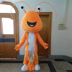 Orange Shrimp EVA Cosplay Costume Festivals Carnivals Christmas Party Halloween Parade Plush Cartoon Character Mascot Costume for Shopping Mall Events,Schoole Events,Performance,Big Mascot,Orange Shrimp EVA Cosplay Costume Festivals Carnivals Christmas Party Halloween Parade Plush Cartoon Character Mascot Costume for Shopping Mall Events,Schoole Events,Performance